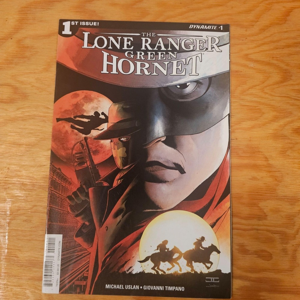 Lone Ranger Green Hornet #1 Comic 2016 Michael Uslan Dynamite TEEN+ Single Issue